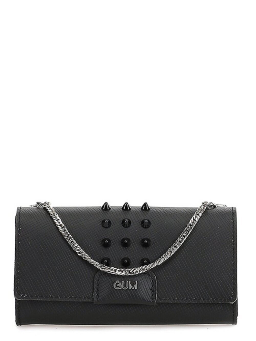 Black Gum by Gianni Chiarini Studded Purse